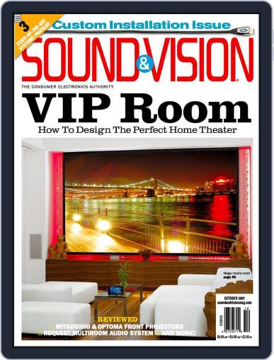 Sound & Vision September 11th, 2007 Digital Back Issue Cover