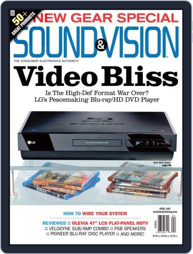 Sound & Vision March 14th, 2007 Digital Back Issue Cover