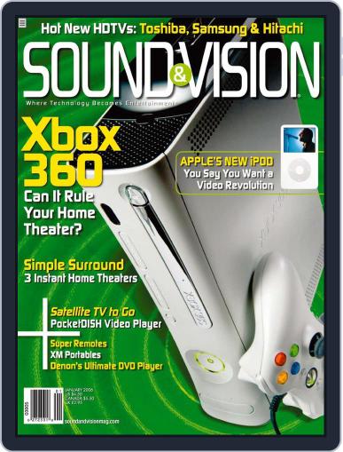 Sound & Vision December 6th, 2005 Digital Back Issue Cover
