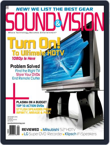 Sound & Vision August 9th, 2005 Digital Back Issue Cover