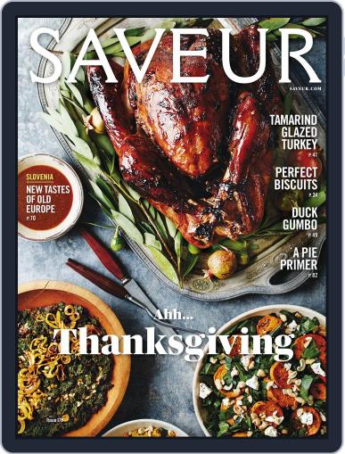 Saveur November 1st, 2015 Digital Back Issue Cover