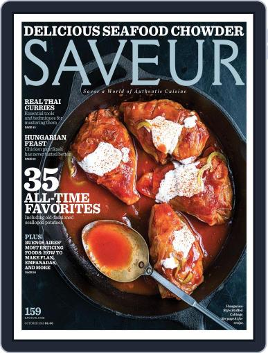 Saveur October 1st, 2013 Digital Back Issue Cover