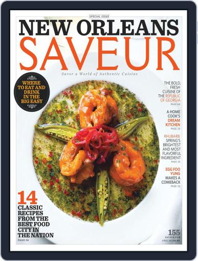 Saveur April 1st, 2013 Digital Back Issue Cover