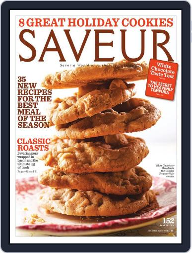 Saveur December 1st, 2012 Digital Back Issue Cover