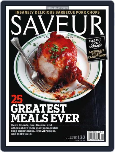 Saveur September 18th, 2010 Digital Back Issue Cover