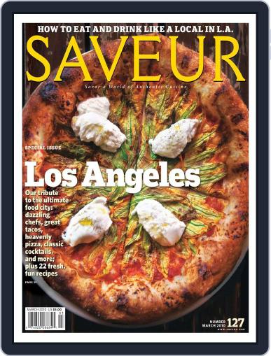 Saveur February 13th, 2010 Digital Back Issue Cover