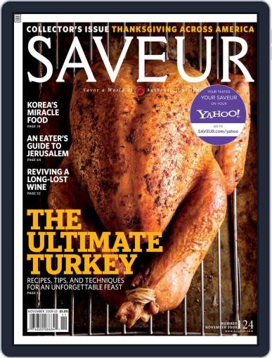 Saveur October 17th, 2009 Digital Back Issue Cover