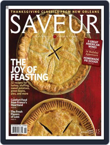 Saveur October 18th, 2008 Digital Back Issue Cover