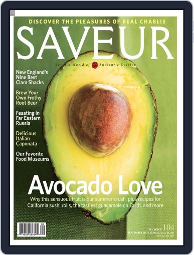 Saveur July 14th, 2007 Digital Back Issue Cover