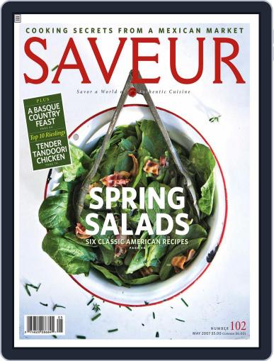 Saveur April 22nd, 2007 Digital Back Issue Cover