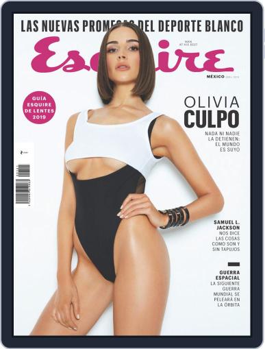 Esquire México April 1st, 2019 Digital Back Issue Cover