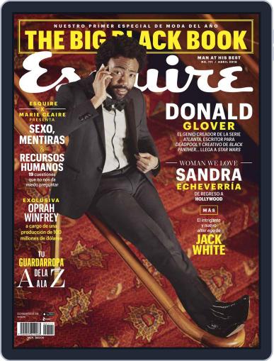 Esquire México April 1st, 2018 Digital Back Issue Cover