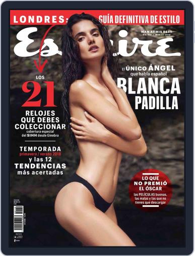 Esquire México March 1st, 2018 Digital Back Issue Cover