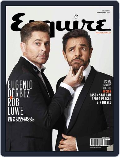 Esquire México May 1st, 2017 Digital Back Issue Cover