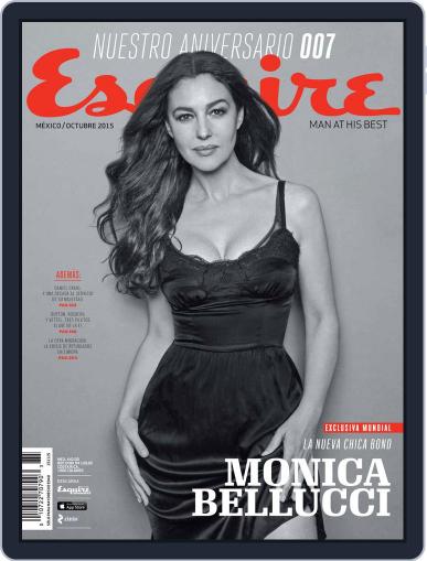 Esquire México October 13th, 2015 Digital Back Issue Cover