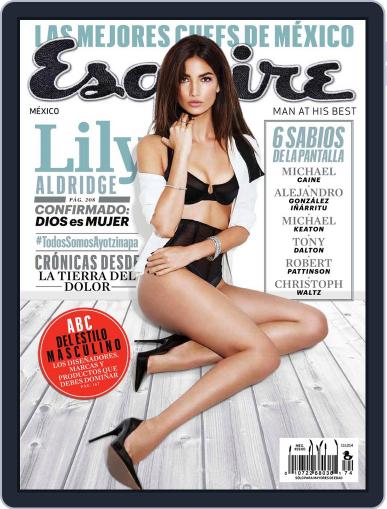 Esquire México November 12th, 2014 Digital Back Issue Cover