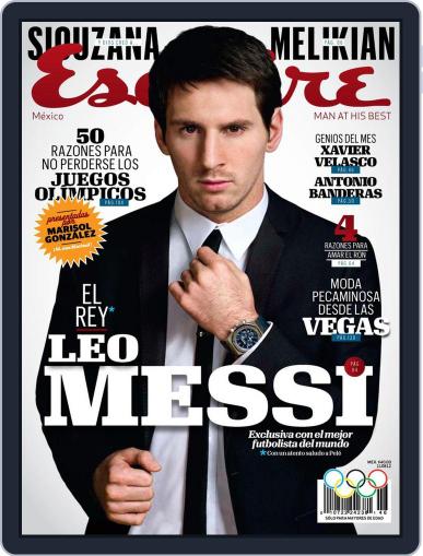 Esquire México July 10th, 2012 Digital Back Issue Cover