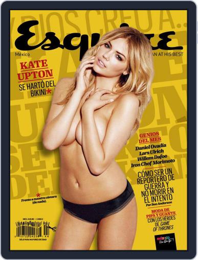 Esquire México May 10th, 2012 Digital Back Issue Cover