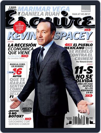 Esquire México September 13th, 2011 Digital Back Issue Cover