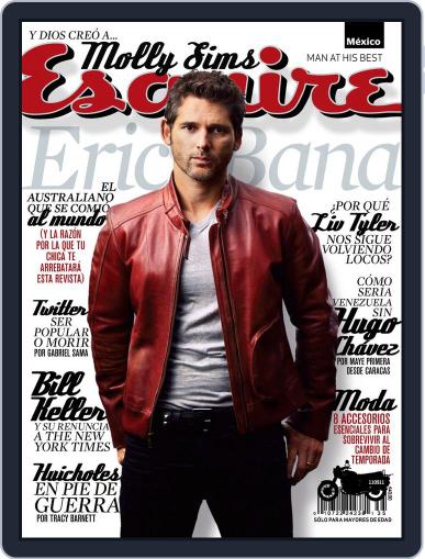 Esquire México August 10th, 2011 Digital Back Issue Cover