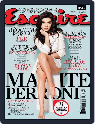 Esquire México May 9th, 2011 Digital Back Issue Cover