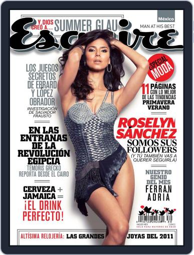 Esquire México March 13th, 2011 Digital Back Issue Cover