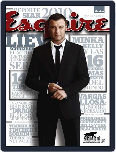 Esquire México November 22nd, 2010 Digital Back Issue Cover