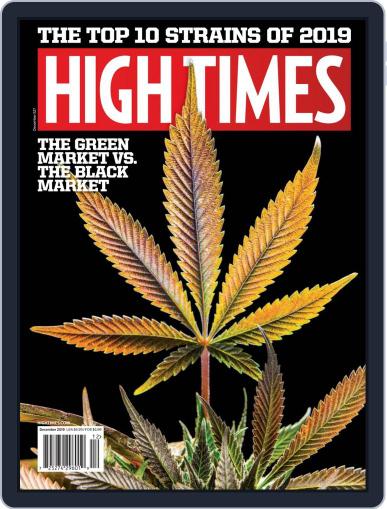 High Times December 1st, 2019 Digital Back Issue Cover