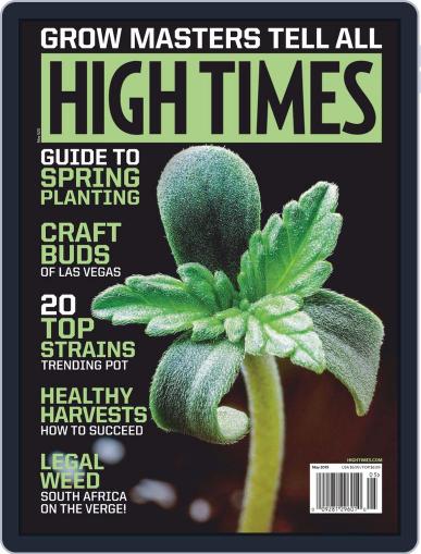 High Times May 1st, 2019 Digital Back Issue Cover