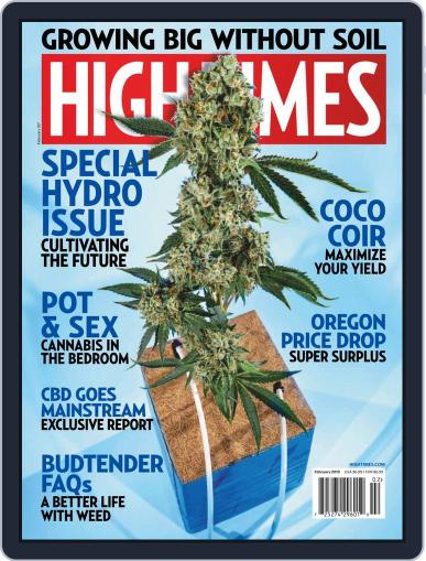 High Times February 1st, 2019 Digital Back Issue Cover