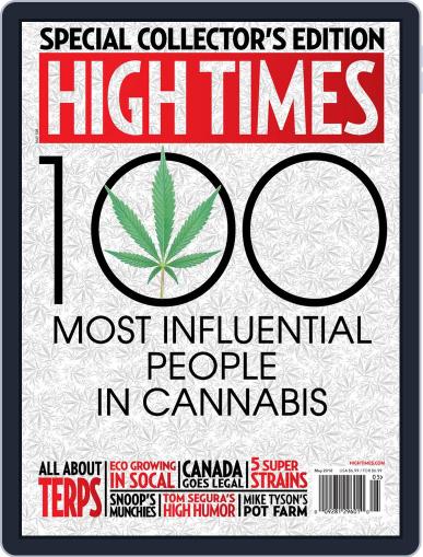 High Times May 1st, 2018 Digital Back Issue Cover