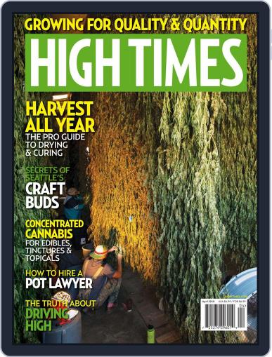 High Times April 1st, 2018 Digital Back Issue Cover