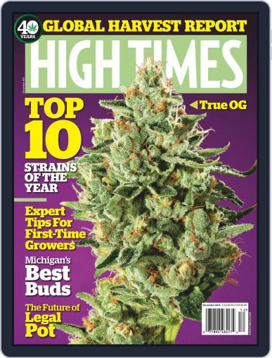 High Times November 4th, 2014 Digital Back Issue Cover