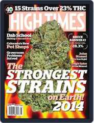 High Times (Digital) Subscription April 30th, 2014 Issue
