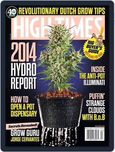 High Times December 16th, 2013 Digital Back Issue Cover