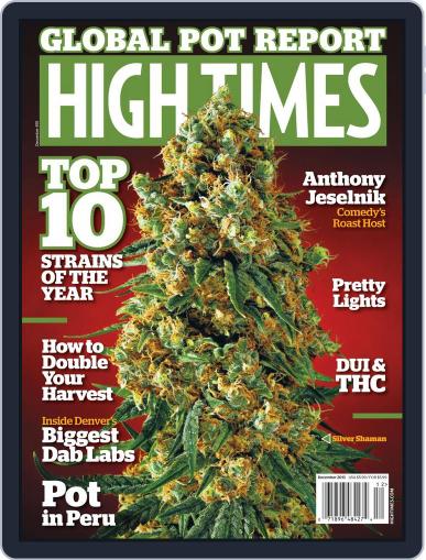 High Times October 8th, 2013 Digital Back Issue Cover