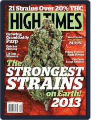 High Times (Digital) Subscription April 16th, 2013 Issue