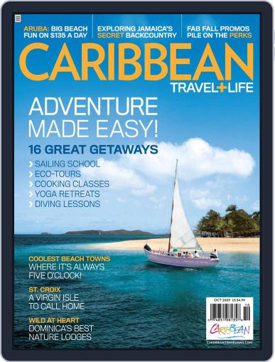 Caribbean Travel & Life October 1st, 2009 Digital Back Issue Cover