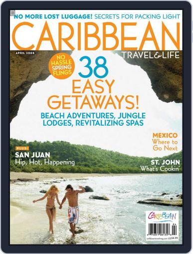 Caribbean Travel & Life February 28th, 2008 Digital Back Issue Cover