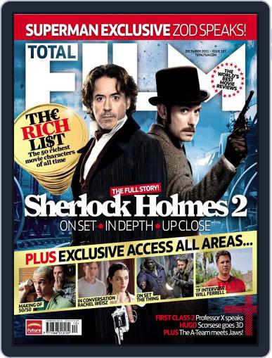 Total Film October 30th, 2011 Digital Back Issue Cover