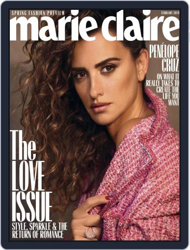 Marie Claire February 1st, 2019 Digital Back Issue Cover