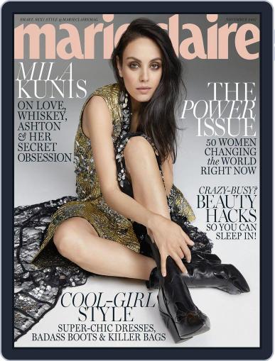 Marie Claire November 1st, 2017 Digital Back Issue Cover