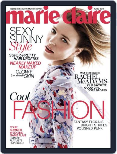 Marie Claire June 1st, 2015 Digital Back Issue Cover