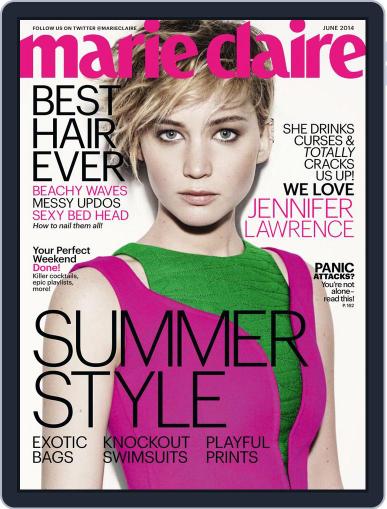Marie Claire May 16th, 2014 Digital Back Issue Cover