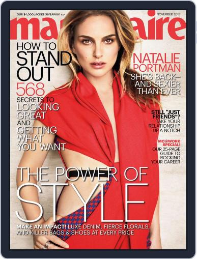 Marie Claire October 17th, 2013 Digital Back Issue Cover
