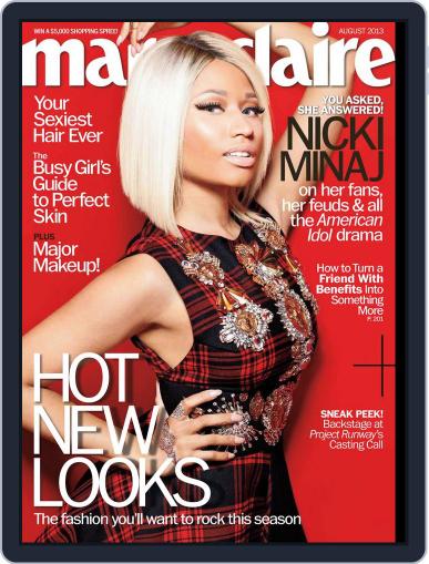 Marie Claire July 16th, 2013 Digital Back Issue Cover