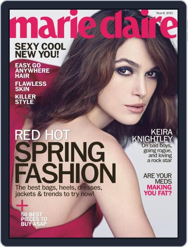 Marie Claire February 12th, 2013 Digital Back Issue Cover