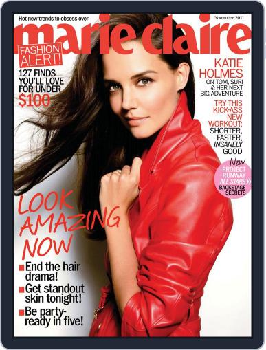 Marie Claire October 26th, 2011 Digital Back Issue Cover