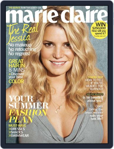 Marie Claire April 13th, 2010 Digital Back Issue Cover