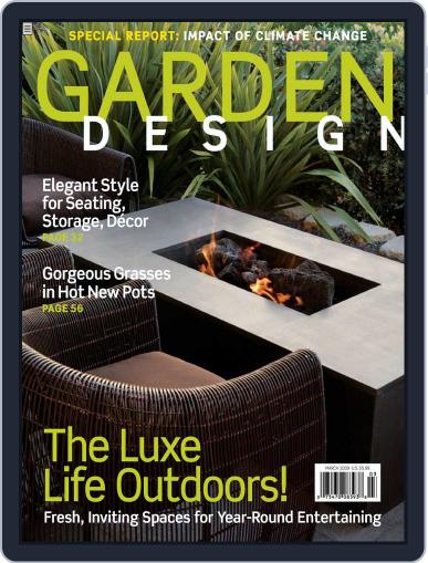 Garden Design February 24th, 2009 Digital Back Issue Cover